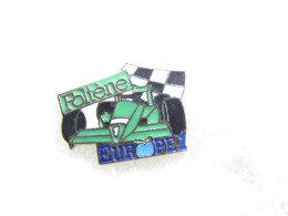 PIN'S    MONOPLACE    EUROPE 1   FOLTENE  Email Grand Feu - F1