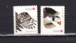 CANADA-2016--BIRDS -OWL-PENGUIN--MNH - Ungebraucht