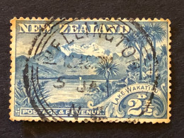 NZ   SG 250  2½d Blue WAKATIPU  FU - Used Stamps