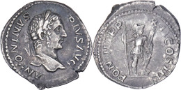 ROME - Denier - CARACALLA - 209 AD - VIRTUS - RIC.112 - 17-308 - Die Severische Dynastie (193 / 235)