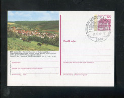 "BUNDESREPUBLIK DEUTSCHLAND" Bildpostkarte Mit Bildgleichem Stempel Ex "IGERSHEIM" (5642) - Illustrated Postcards - Used