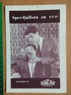 Prog 44 - Spetzialist Po Vsichko (1962) - Apostol Karamitev, Georgi Kaloyanchev, Ginka Stancheva - Publicité Cinématographique