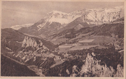 AUSTRIA - SEMMERING - BLICK VON DER MARIENHÖHE AUF BREITENSTEIN,   POSTCARD - Semmering