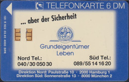 GERMANY K922/93 - 03/93 Versicherung - Grundeigentümer Leben - Hamburg - München - K-Series: Kundenserie