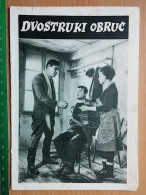 Prog 47 - Dvostruki Obruc (1963) - Severin Bijelic, Bert Sotlar, Pavle Vuisic, Velimir 'Bata' Zivojinovic, Boris Dvornik - Publicidad