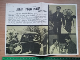 Prog 48 - Ljubav I Poneka Psovka (1969) - Boris Dvornik, Ruzica Sokic, Boris Buzancic, ZVONKO Lepetic - Publicidad