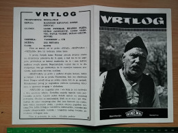 Prog 48 - Vrtlog (1964) - Lojze Potokar, Branko Plesa, Aleksandar Micic , PAVLE VUISIC - Publicité Cinématographique