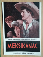 Prog 50 - Meksikanets (1956) -Oleg Strizhenov, Boris Andreyev, Daniil Sagal - Publicité Cinématographique