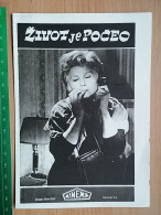 Prog 50 - ZIVOT JE POCEO - SSSR - SUHAREVSKAYA - Publicité Cinématographique