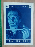 Prog 51 -  PRAVI KRAJ RATA - LUCYNA WINNICKA, ROLAND GLOWACKI - Publicité Cinématographique