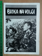 Prog 51 - BITKA NA VOLGI - SSSR - - Publicité Cinématographique