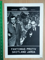 Prog 51 - Fantômas Contre Scotland Yard - Jean Marais, Louis De Funès, Mylène Demongeot - Publicité Cinématographique