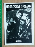 Prog 51 - Operation Titian (1963) - William Campbell, Rade Markovic, Patrick Magee, Miha Baloh - Publicidad