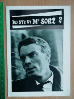 Prog 51 - Qui êtes-vous, Monsieur Sorge? (1961), Thomas Holtzmann, Keiko Kishi, Mario Adorf - Publicité Cinématographique