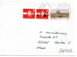 61828 - Bund - 1987 - 80Pfg Museum Koenig MiF A Bf KASSEL - DOCUMENTA 8 ... -> KAUNAS (UdSSR) - Cartas & Documentos