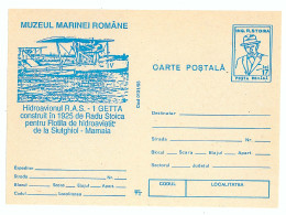 IP 93 - 131 HYDROPLANE, Navy Museum, Romania - Stationery - Unused - 1993 - Other (Sea)