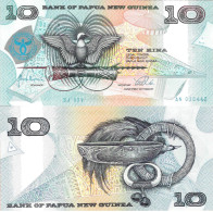 Papua New Guinea 1998 - 10 Kina "25th Anniversary Of Central Bank" Pick 17 UNC - Papua New Guinea