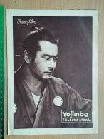 Prog 54 - Yojimbo (1961) -Yôjinbô - Toshirô Mifune, Eijirô Tôno, Tatsuya Nakadai - Publicité Cinématographique