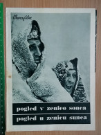 Prog 55 -  Pogled U Zjenicu Sunca (1966) - Velimir 'Bata' Zivojinovic, Antun Nalis, Faruk Begolli - Publicité Cinématographique