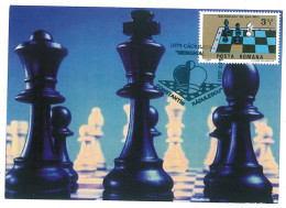 MAX 24 - 605 CHESS Romania - Maximum Card - 2001 - Echecs