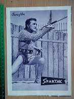 Prog 55 - Spartacus (1960) - Kirk Douglas, Laurence Olivier, Jean Simmons, John Gavin - Publicidad