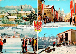 Skiparadies Kitzbuhel 763 M - Cable Car - Streets - Multiview - 175 - 1969 - Austria - Used - Kitzbühel