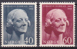 NO225B - NORWAY – 1967 – J. DYBWAD – YT # 511/2 MNH - Neufs