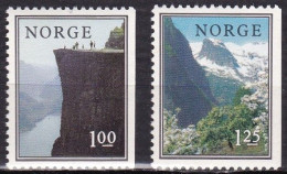 NO237B – NORVEGE - NORWAY 1976 – LANDSCAPES PAIRS - Y&T # 682/3 MNH 3,50 € - Ungebraucht