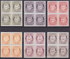 NO239Aa - NORWAY 1978 – BLOCKS – POSTHORN ISSUE - Y&T # 714/9(x4) MNH 12 € - Ongebruikt