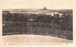 FRANCE - Avranches - Vue Sur La Baie Du Mont Saint Michel Prise Du Jardins Des Plantes - Carte Postale Ancienne - Avranches