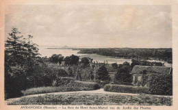 FRANCE - Avranches - La Baie Du Mont Saint Michel Prise Du Jardins Des Plantes - Carte Postale Ancienne - Avranches