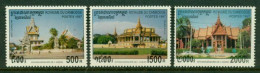 CAMBODIA 1997 Mi 1738-40** Tourist Attractions In Phnom Phen [B123] - Other & Unclassified