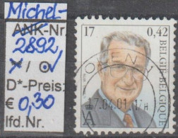 1998 - BELGIEN - FM/DM "König Albert II." 17 Fr / € 0,42 Mehrf.  - O Gestempelt - S.Scan (2892o Be) - 1993-2013 King Albert II (MVTM)