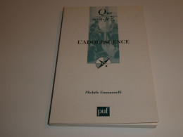 QUE SAI JE? 102 / L'ADOLESCENCE / BE - Sociologia