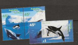 1995 MNH Australian Antarctic Territory, Mi 102-05 Postfris** - Neufs