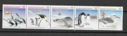 1988 MNH Australian Antarctic Territory, Mi 79-83, Postfris** - Neufs