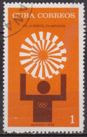 Jeux Olympiques De Munbich - CUBA - Logo - N° 1594 - 1972 - Gebraucht