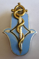 INSIGNE SERVICE DE SANTE ARMEE DE TERRE EN ALGERIE - DRAGO PARIS G 1779 - Medicina