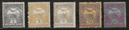 Hongrie 1913 N° Y&T : 89, 90,93,95 Et 100 * - Unused Stamps