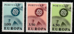 PORTUGAL    Europa 1967   N° Y&T  1007 à 1009  ** - Neufs