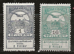 Hongrie 1913 N° Y&T : 106 Et 113 ** - Ongebruikt