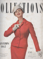 Revue De Mode  Editions LOUCHEL Paris ; COLLECTIONS Mode)  N°136 Printemps 1957   (CAT7041) - Mode