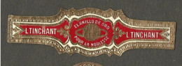 Bague De Cigare   Ancienne  1870 - 1920-  Tabac - L Tinchant -elanillo De Oro - Pour La Noblesse - Bagues De Cigares