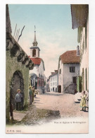 SUISSE - SAINT GINGOLPH Rue Et Eglise - Saint-Gingolph