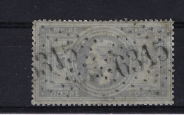 France Yv Nr  33 Oblitéré/cancelled/used GC 6315 - 1863-1870 Napoléon III Lauré