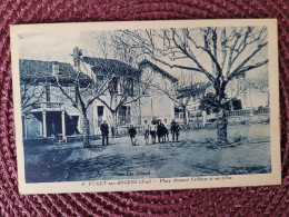 Puget Sur Argens , Place Armand Fallieres Et Villas - Otros & Sin Clasificación