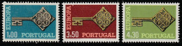 PORTUGAL    Europa 1968   N° Y&T  1032 à 1034  ** - Neufs