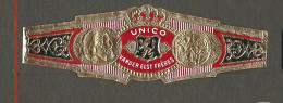 Bague De Cigare   Ancienne 1870 - 1920 -  Tabac  - Unico  Van Der Elst Freres - Bagues De Cigares