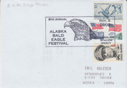 USA 2002 Alaska Bald Eagle Festival Haines Station (PD150B) - Fauna Artica