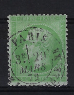 France Yv Nr  35  Oblitéré/cancelled/used Signe - 1863-1870 Napoléon III. Laure